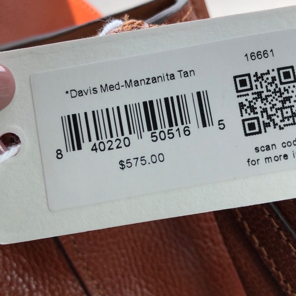 HAMMITT DAVIS MEDIUM SHOULDER BAG in Manzanita Tan NWT - Picture 11 of 11